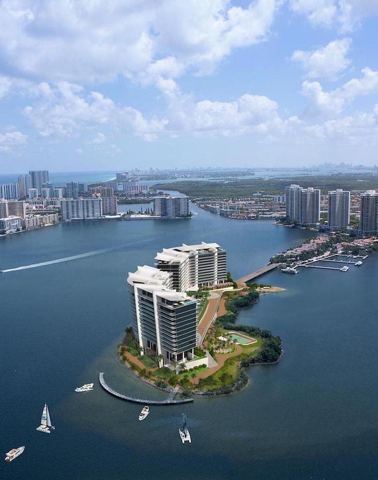 Prive Island view